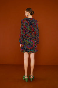 Rainbow Oxen Mini Dress