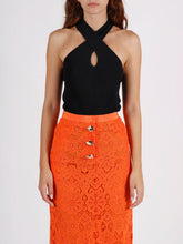 Load image into Gallery viewer, Rib Twisted Halter Tank