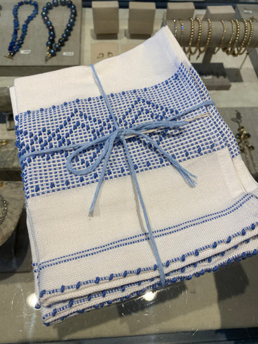 Small Guest Towel with Alberghetto Piccolo motif