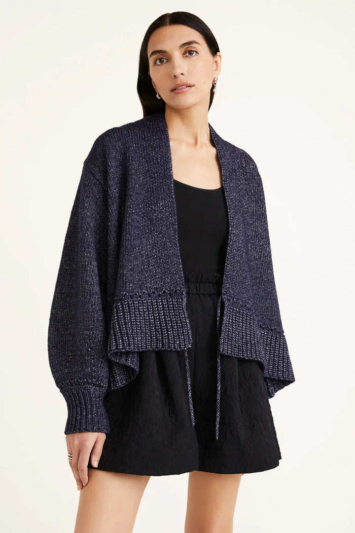 Echo Knit sweater in Navy