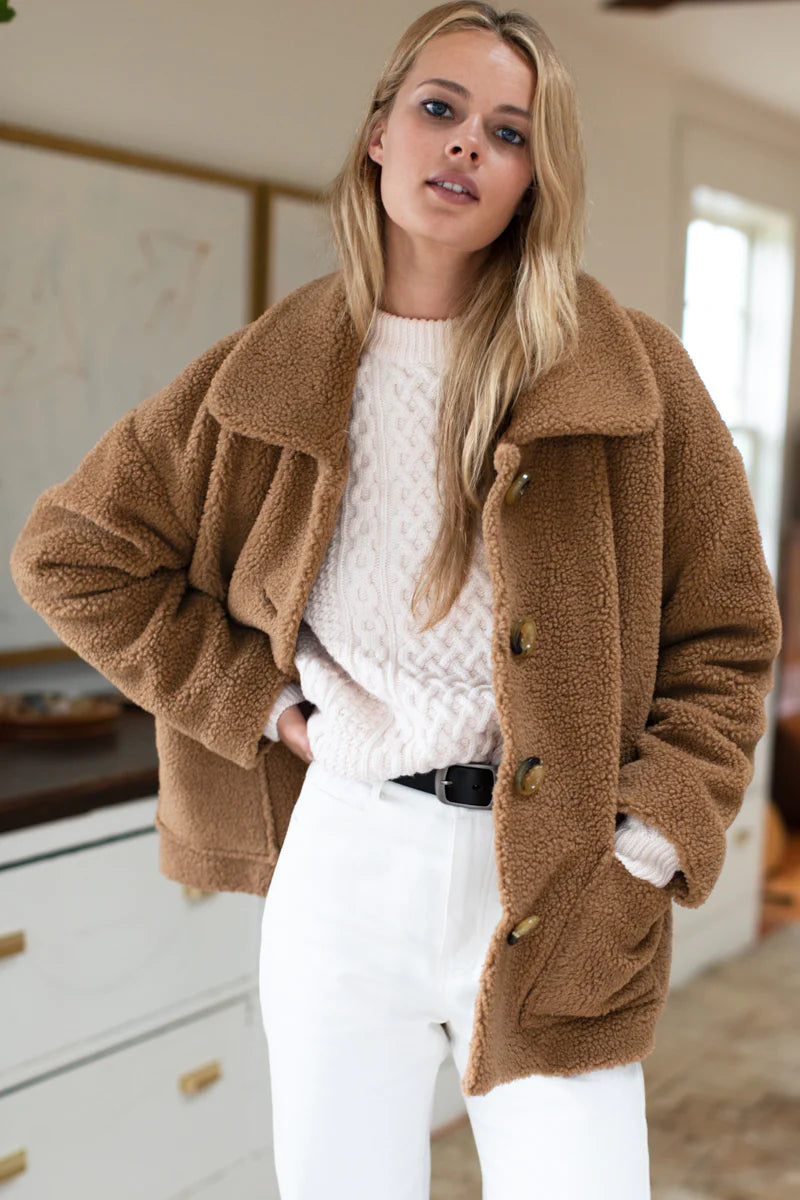 Short Teddy Coat