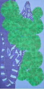 Scarf Etole 100 Komodo Blue