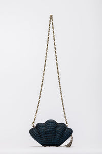 Jane rattan clutch - Black