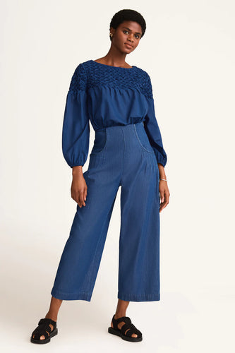 Songes Blouse in Sapphire