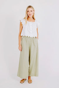 Mirth pant in Sage