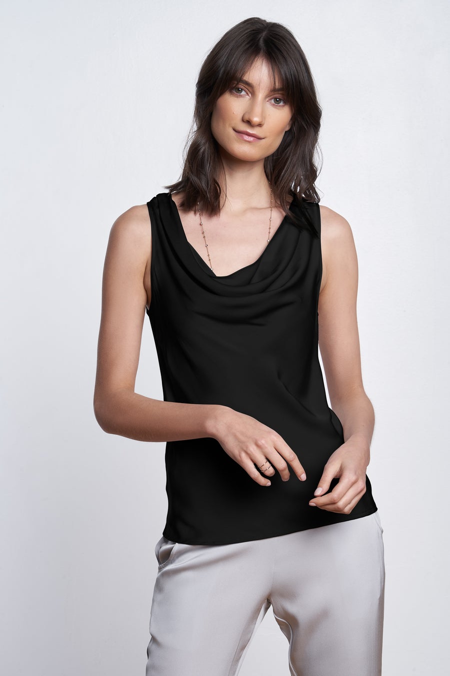 Paris Cowl Top