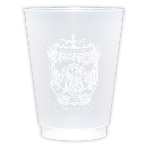 Savannah Crest Frosted Cup Set