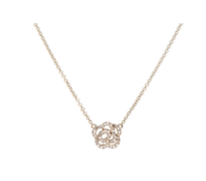 EF Collection Diamond Rose Necklace
