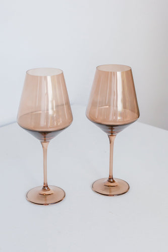 Estelle Colored wine stemware - Set of 2