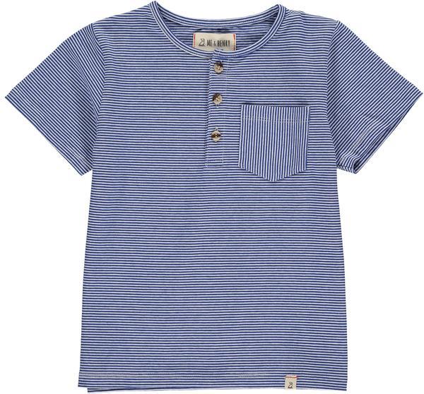 Striped Henley Tee shirt for boys