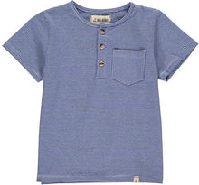Load image into Gallery viewer, Boy Striped Henley Tee