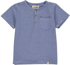 Boy Striped Henley Tee
