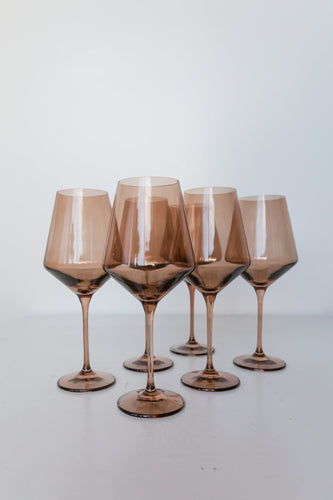 Estelle Colored wine stemware