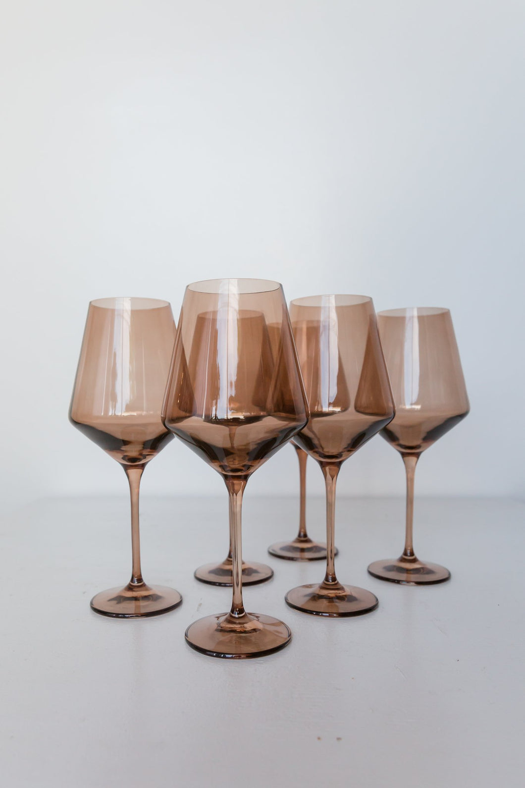 Estelle Colored wine stemware