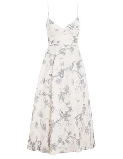 Picnic Dress In Keira Navy